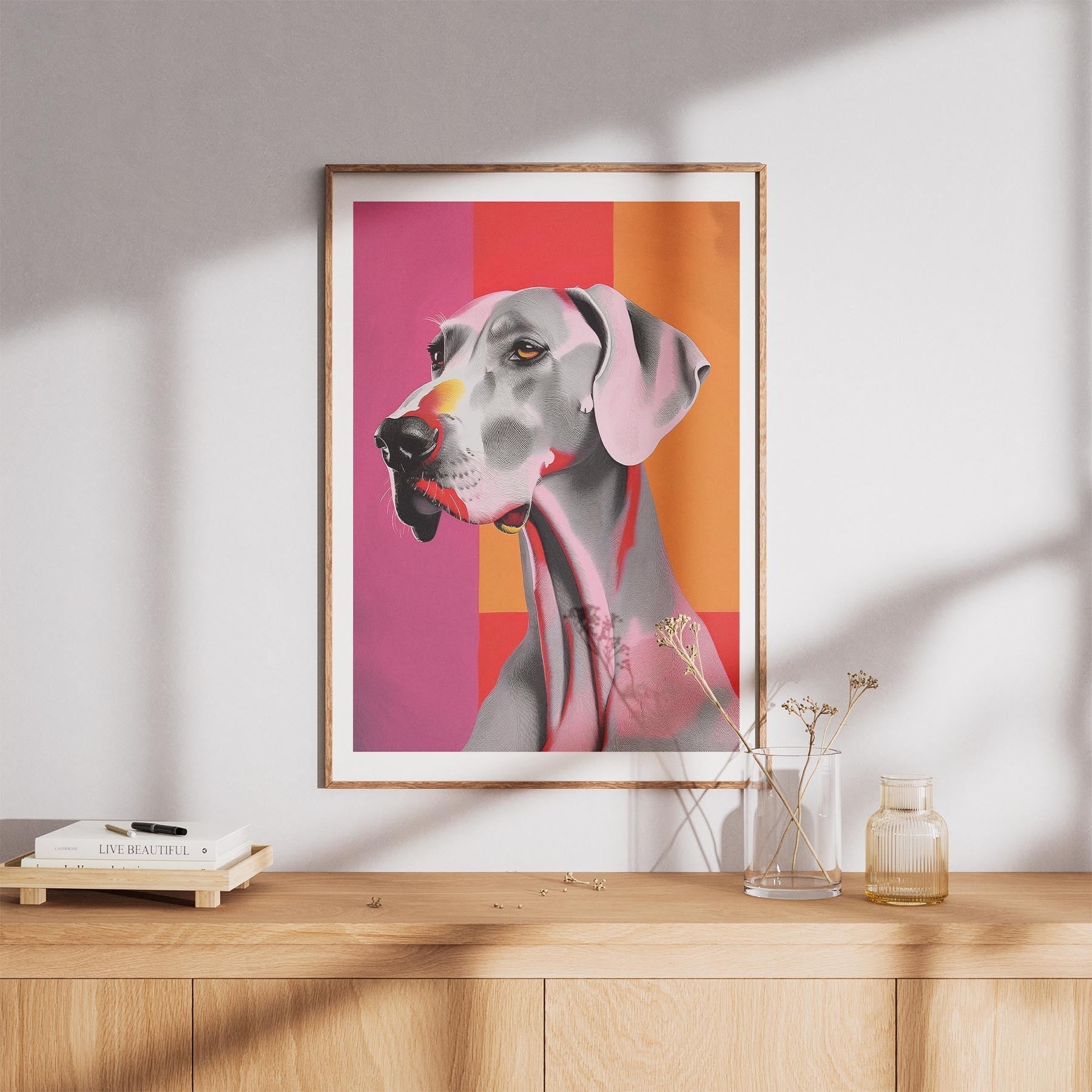 Great Dane Modern Pop Dog Series image 8