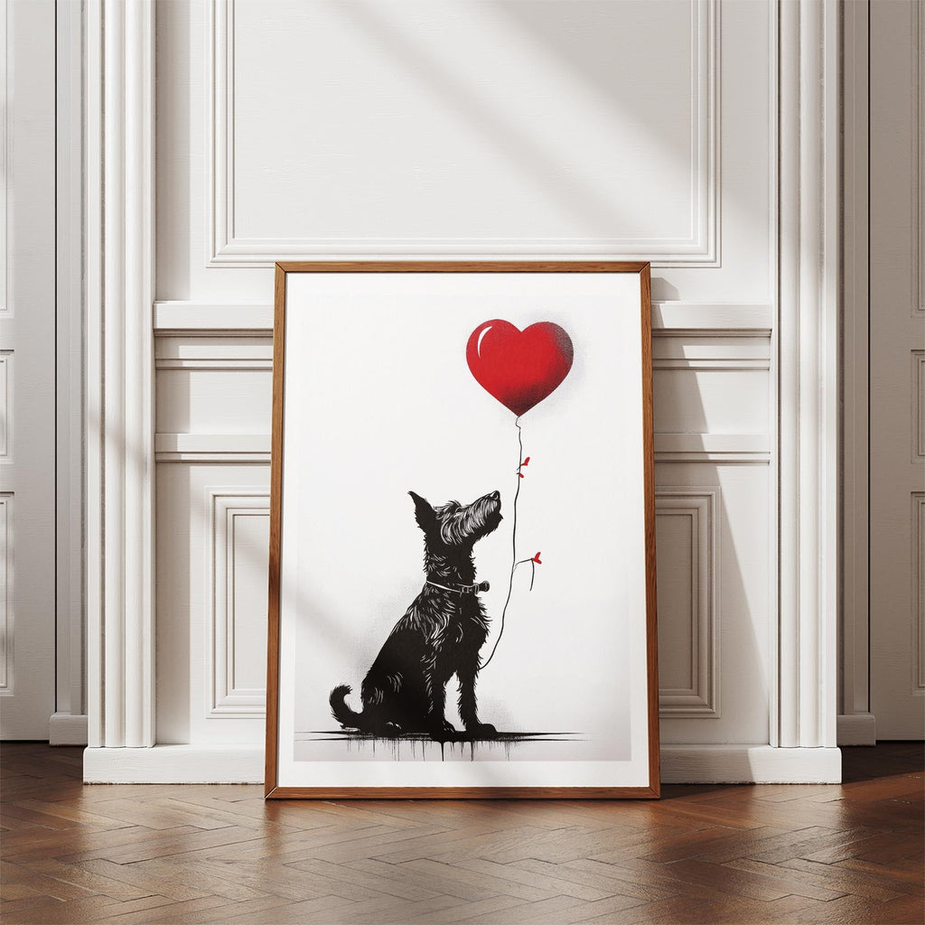 Fox Terrier DOGSY Series inspired by the Art of Banksy image 4