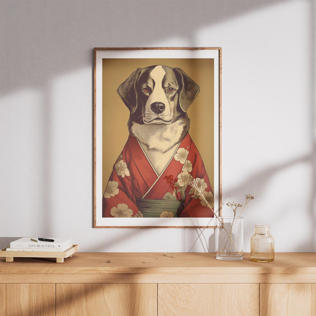 Bernese Mountain Dog Japanse Kimono Dog Series image 8