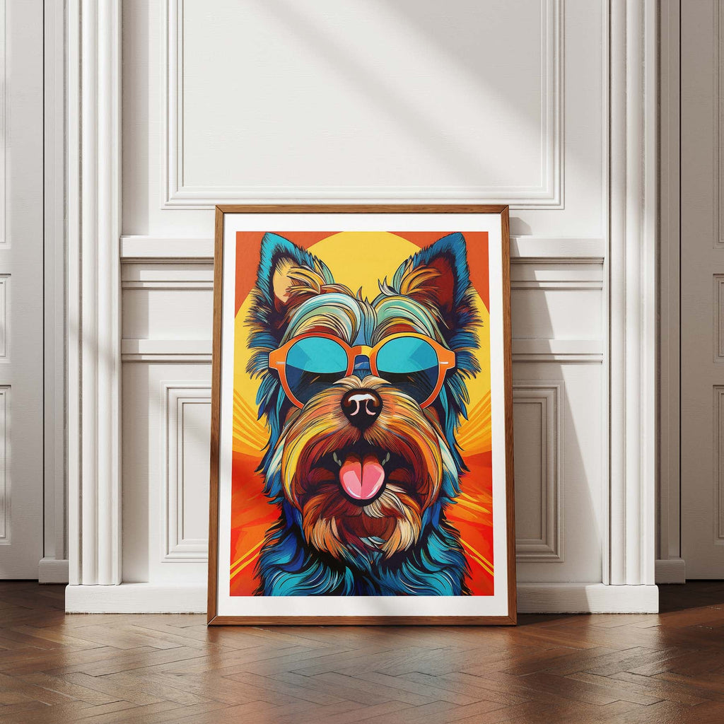 Yorkshire Terrier In Colourful Sunnies 1 image 4