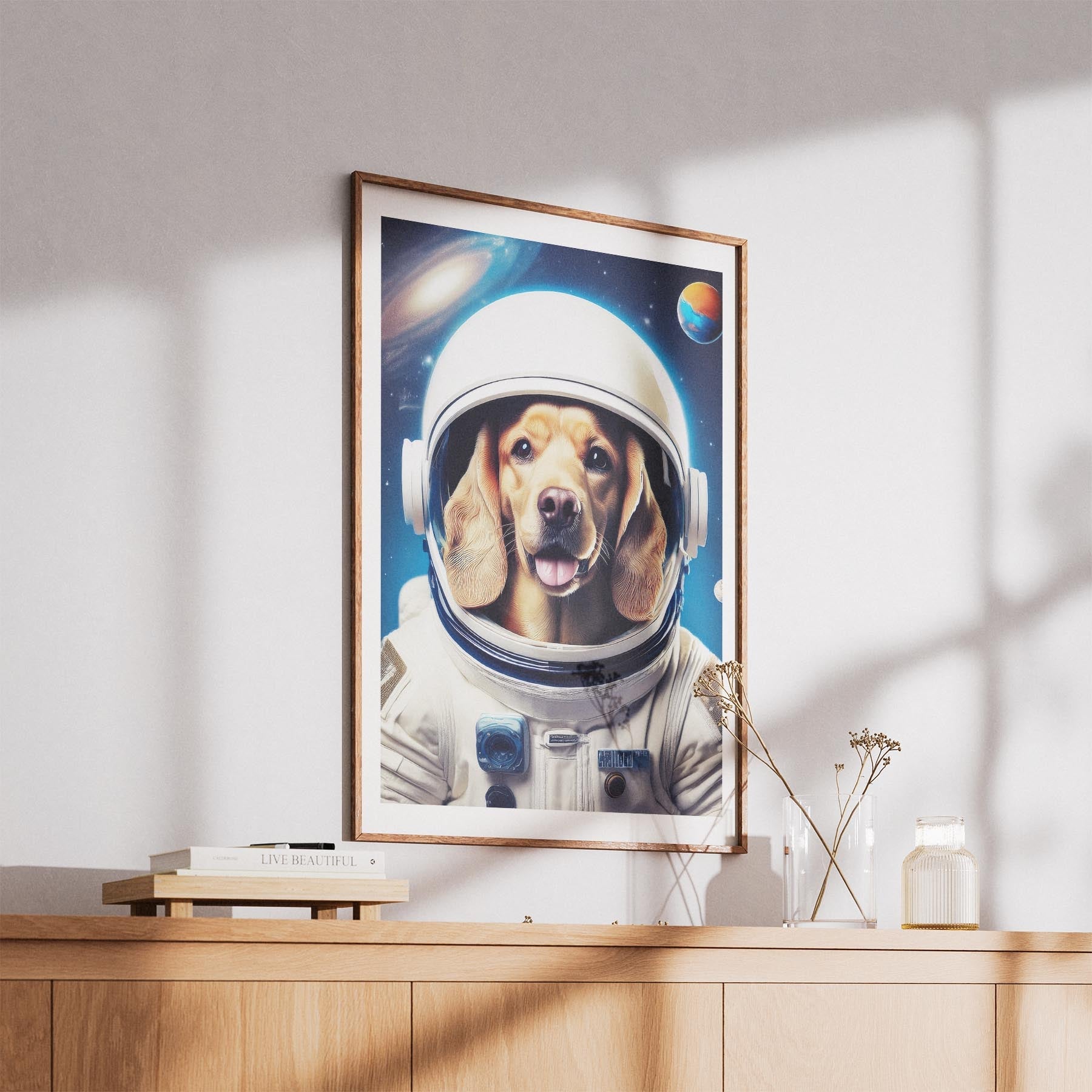 Cocker Spaniel Astronaut Dog Series image 5