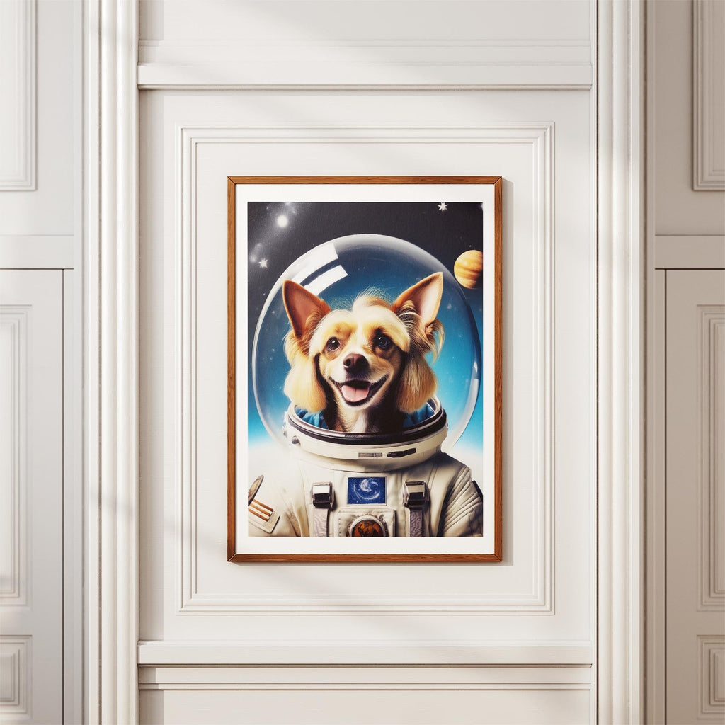 Chinese Crested Astronaut Dog Series image 3