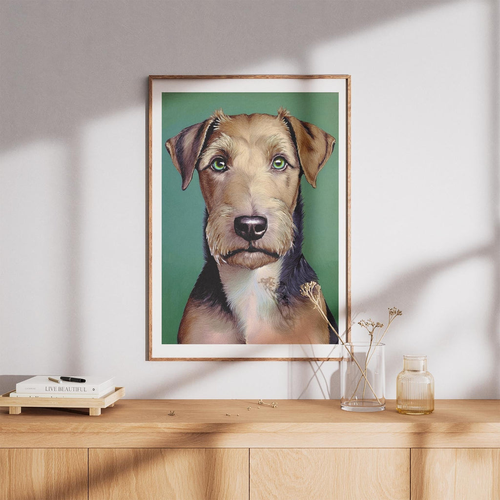 Airedale Green Painted Series image 8