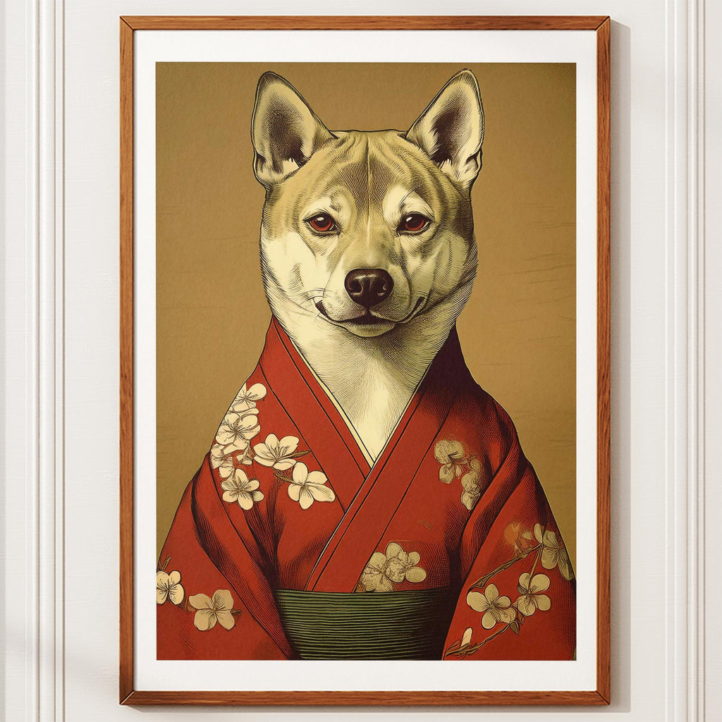 Shiba Japanse Kimono Dog Series image 10