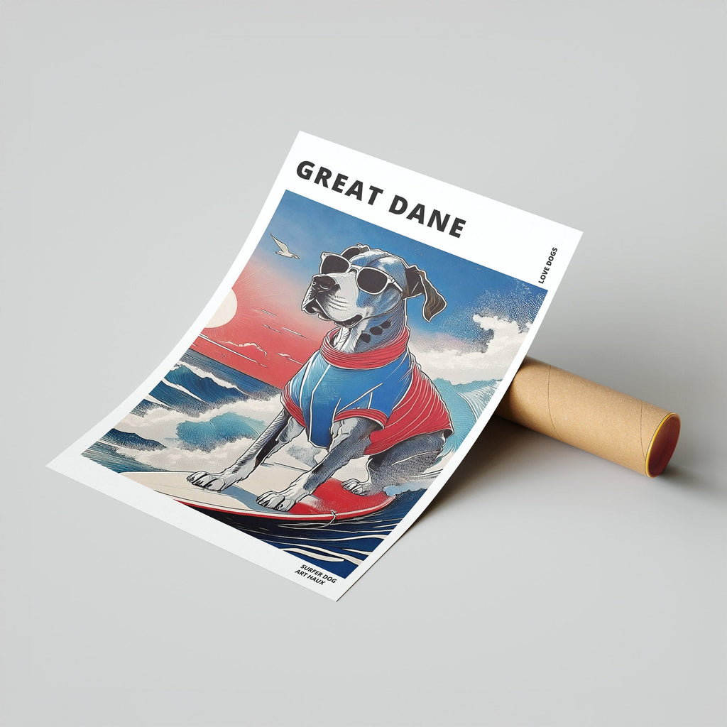 Great Dane Hokosai Surfer Dogs 1 image 7