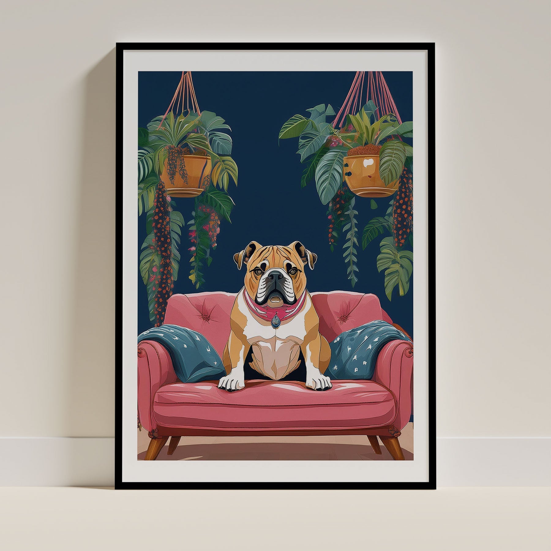 Bulldog Just Lounging Around image 0