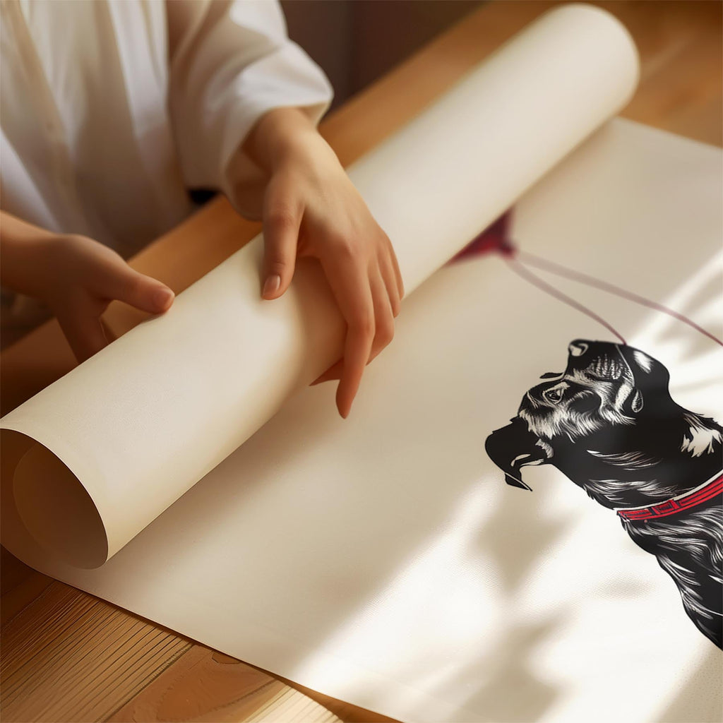 Staffordshire Bull Terrier DOGSY Series inspired by the Art of Banksy image 1