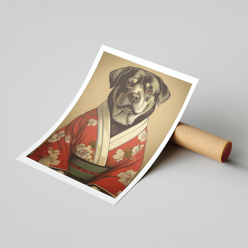 Rottweiler Japanse Kimono Dog Series image 6
