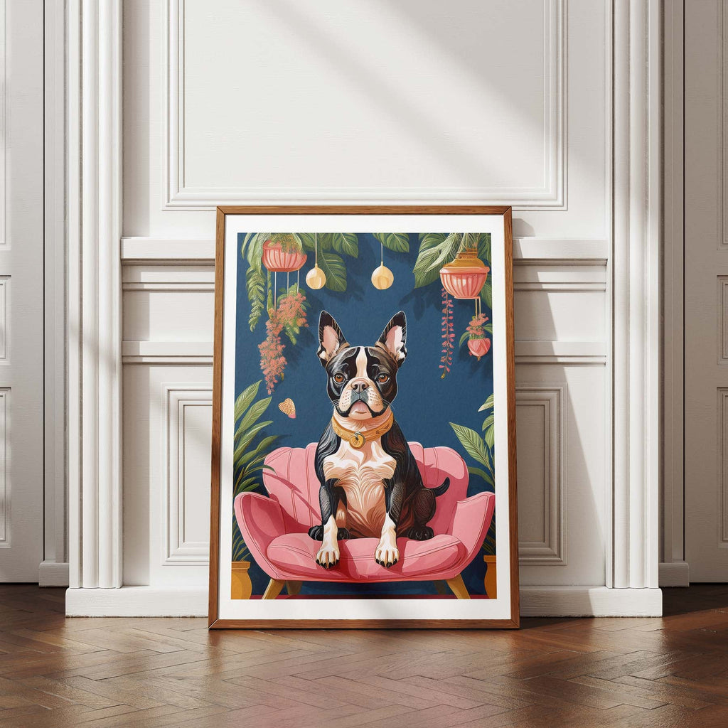 Boston Terrier Just Lounging Around 2 image 4