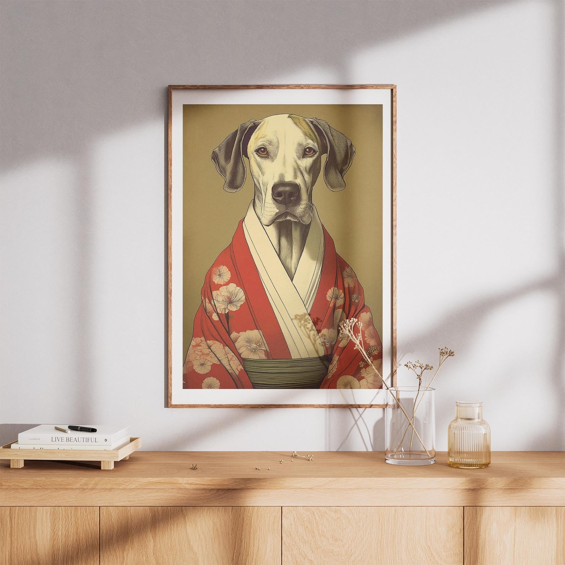 Great Dane Japanse Kimono Dog Series image 8