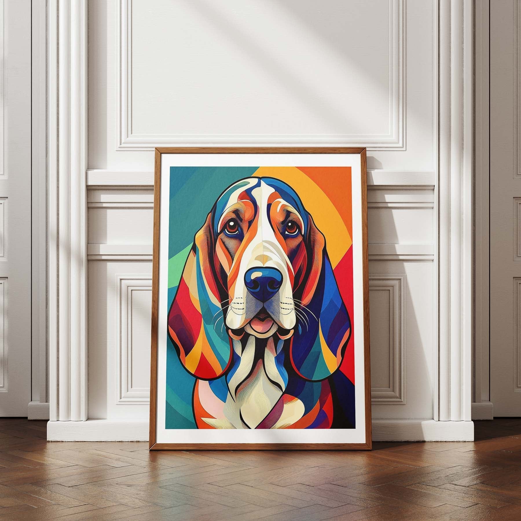 Basset Hound Colour Graphics 3 image 4