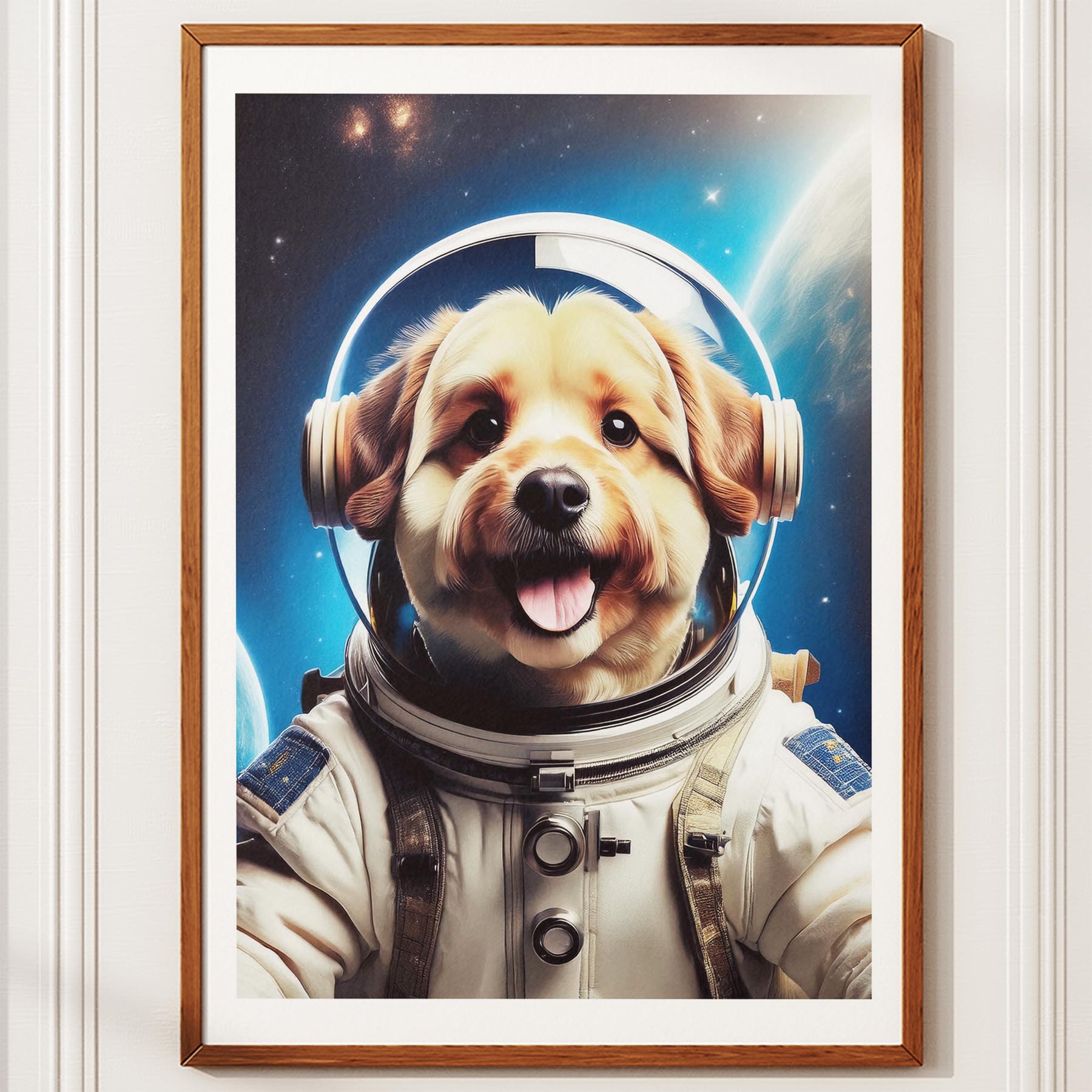 Coton de Tulear Astronaut Dog Series image 10