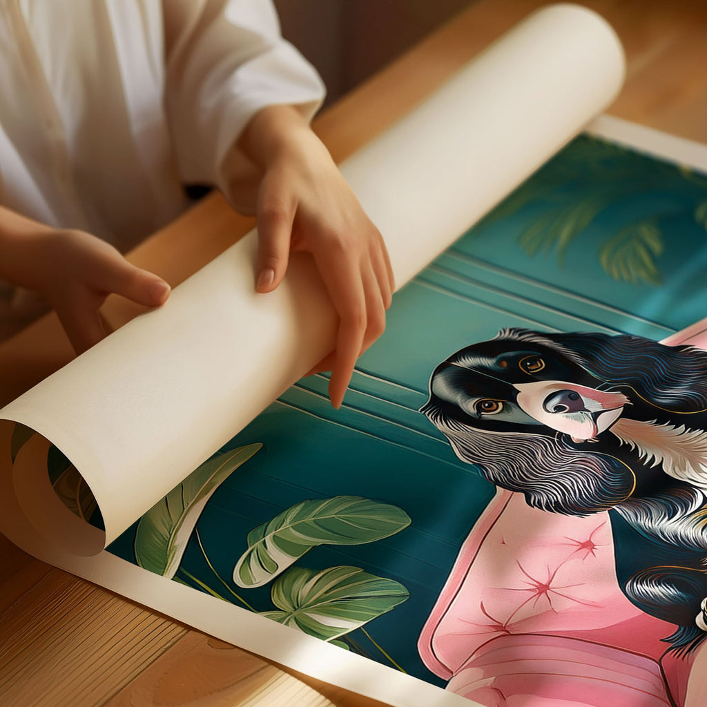 Cocker Spaniel Just Lounging Around image 3