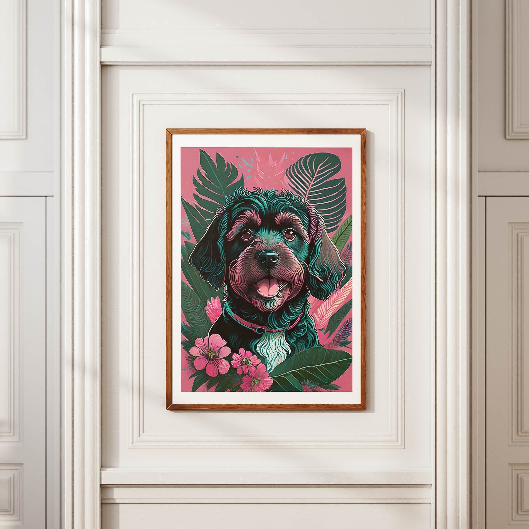 Cockapoo Flowery Dog image 3