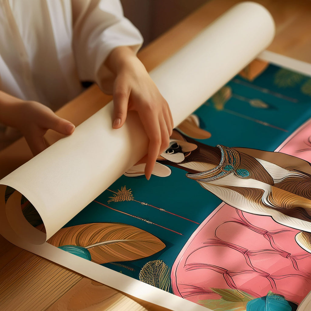 Weimaraner  Just Lounging Around image 3