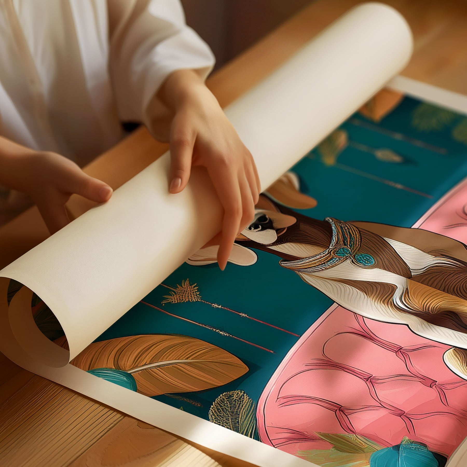 Weimaraner  Just Lounging Around image 3