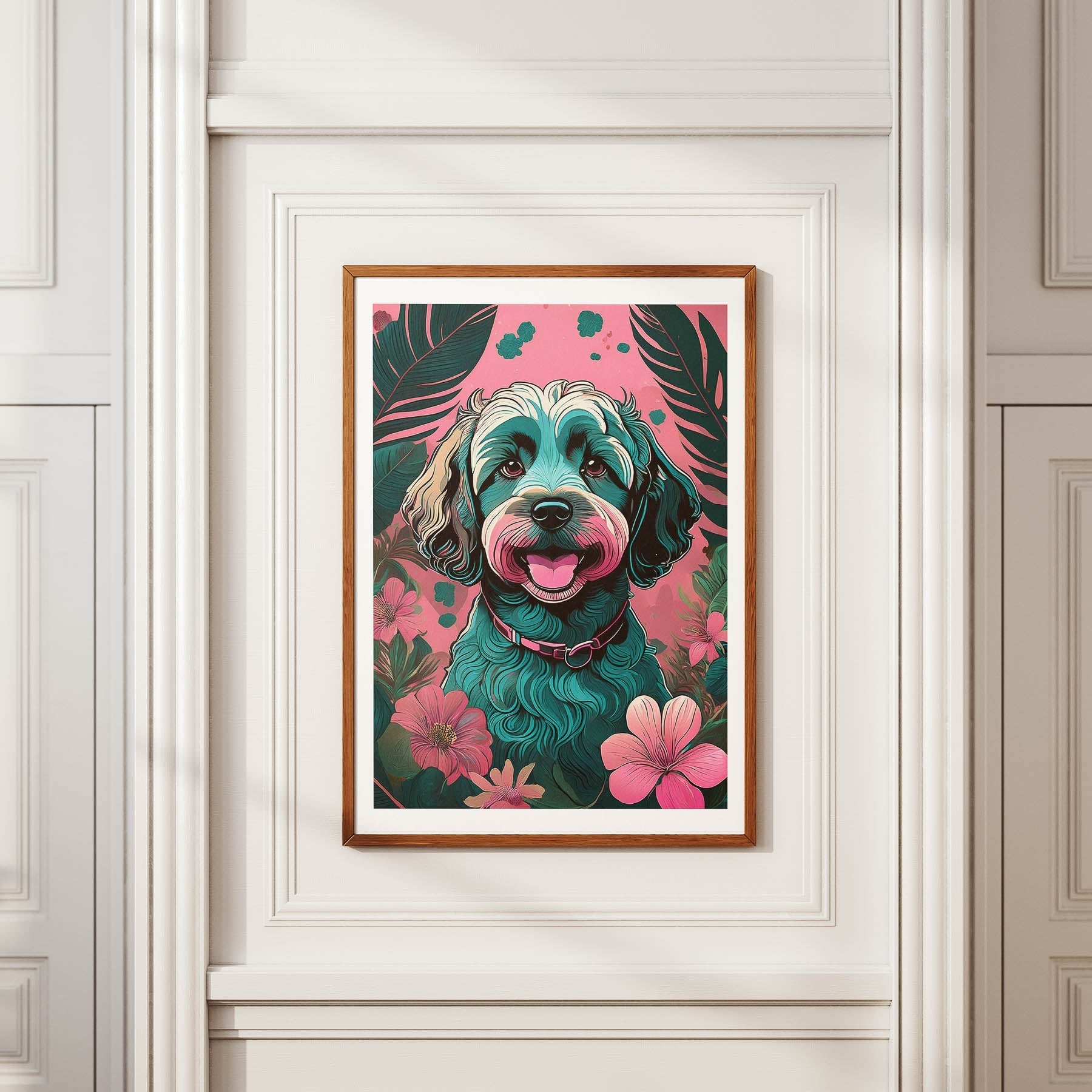 Cavoodle 1 Flowery Dog image 3
