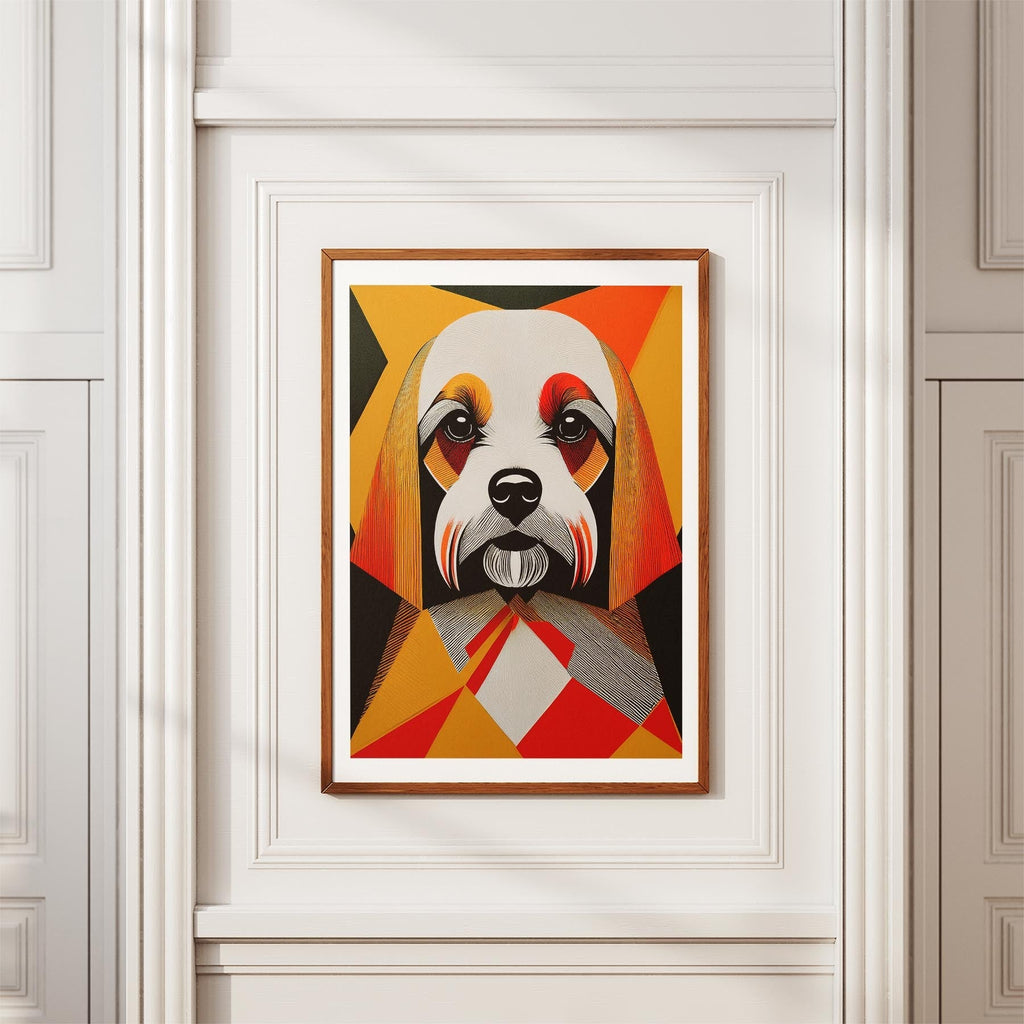 Maltese Geometric Orange Series image 3