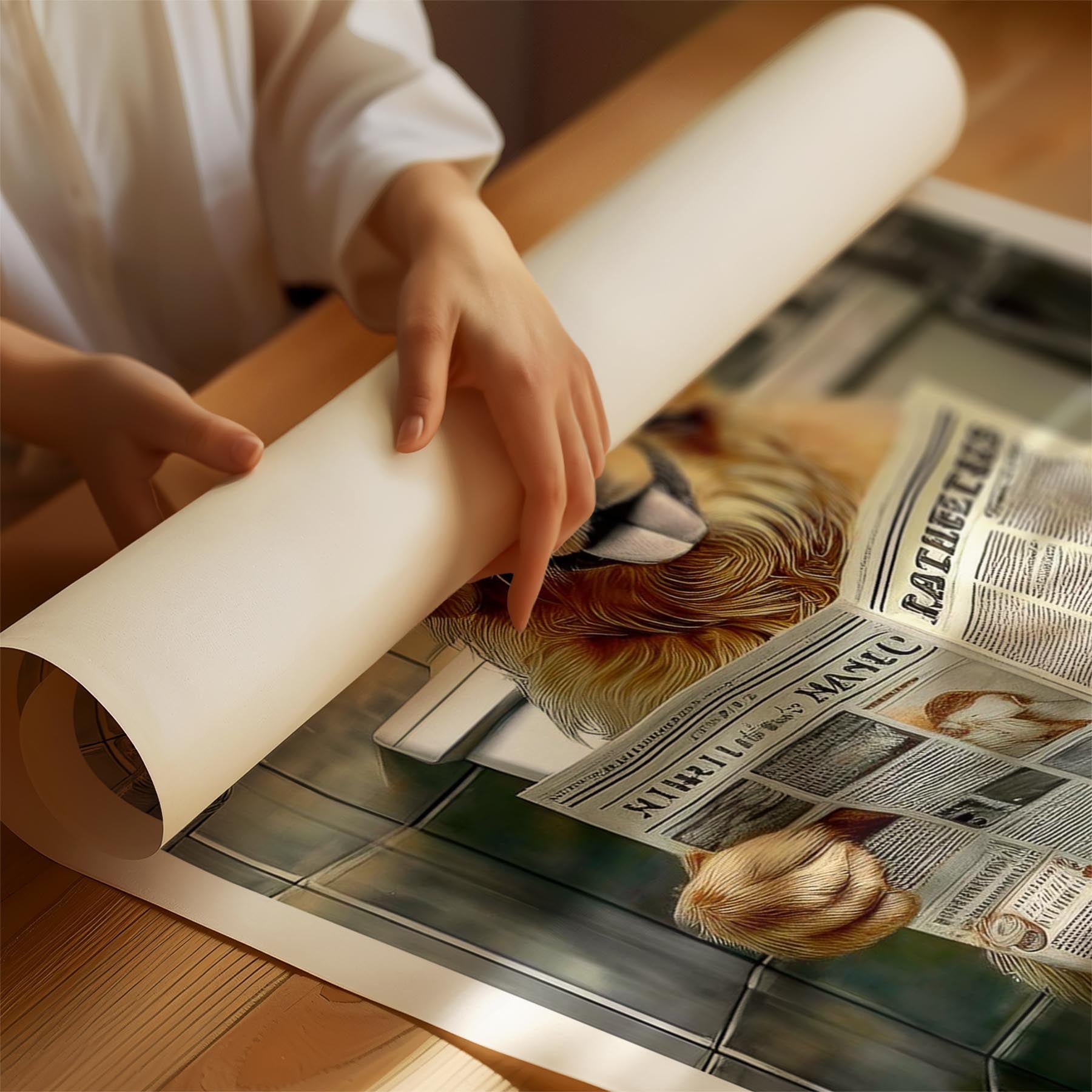 Golden Retriever Toilet Humour Dog Series 1 image 1