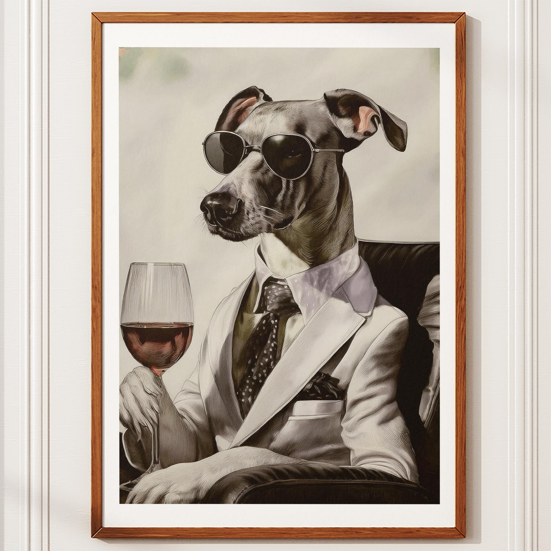 Whippet The Distinguished Gentleman Dog Series image 10
