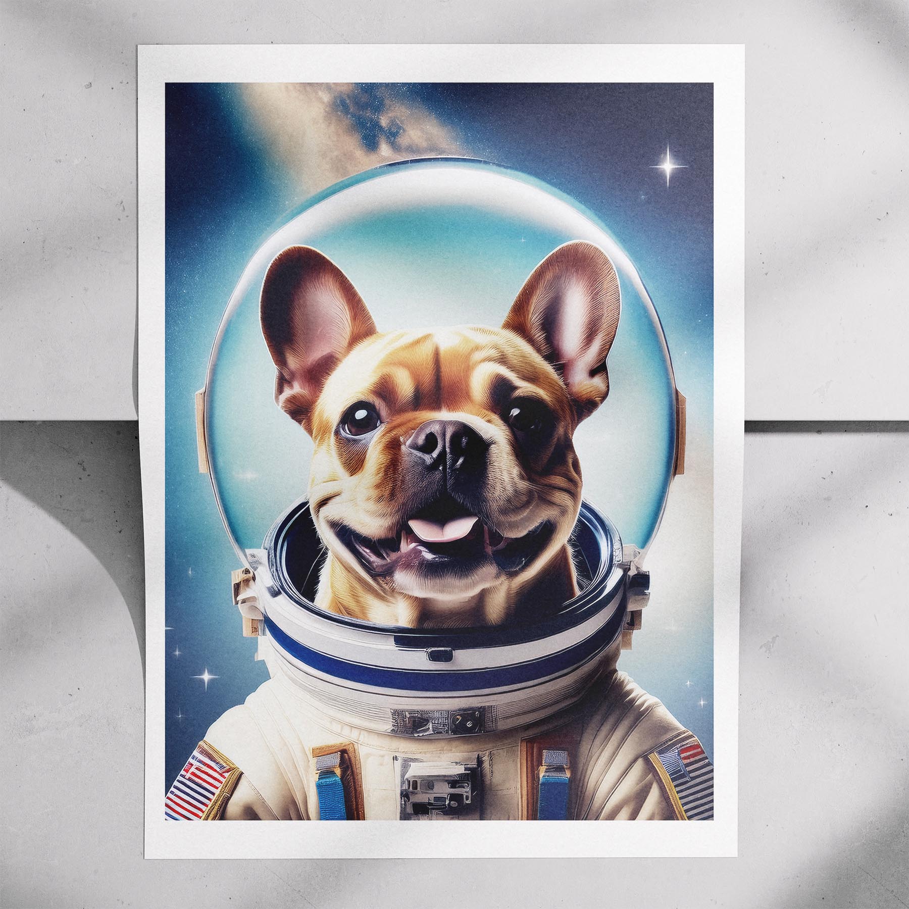 French Bulldog Astronaut Dog Series image 7