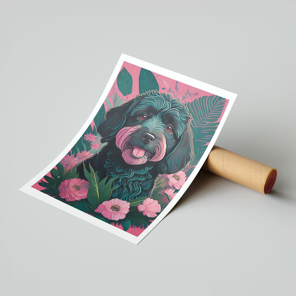 Groodle Flowery Dog image 7