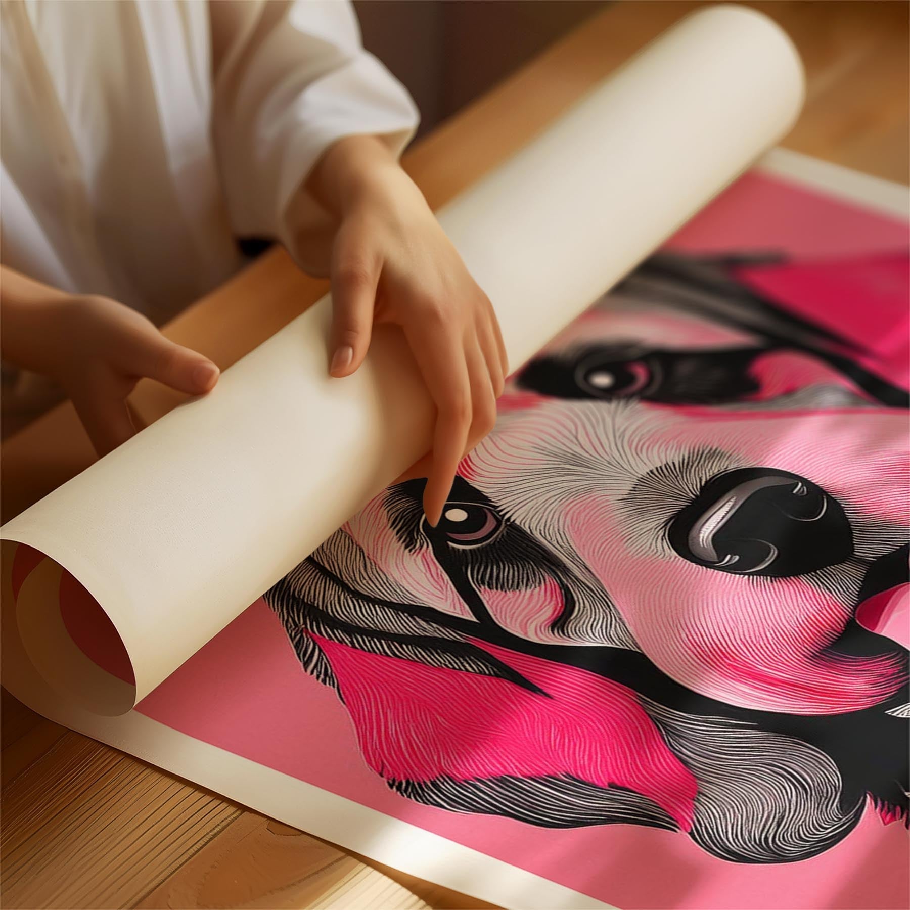 Cobberdog Pink and Black Dog Series 1 image 1