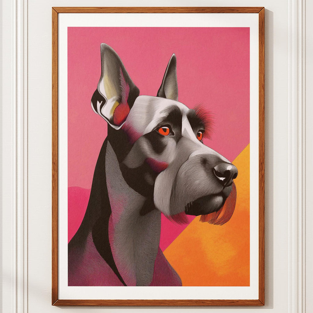 Black Russian Terrier Modern Pop Dog Series image 10