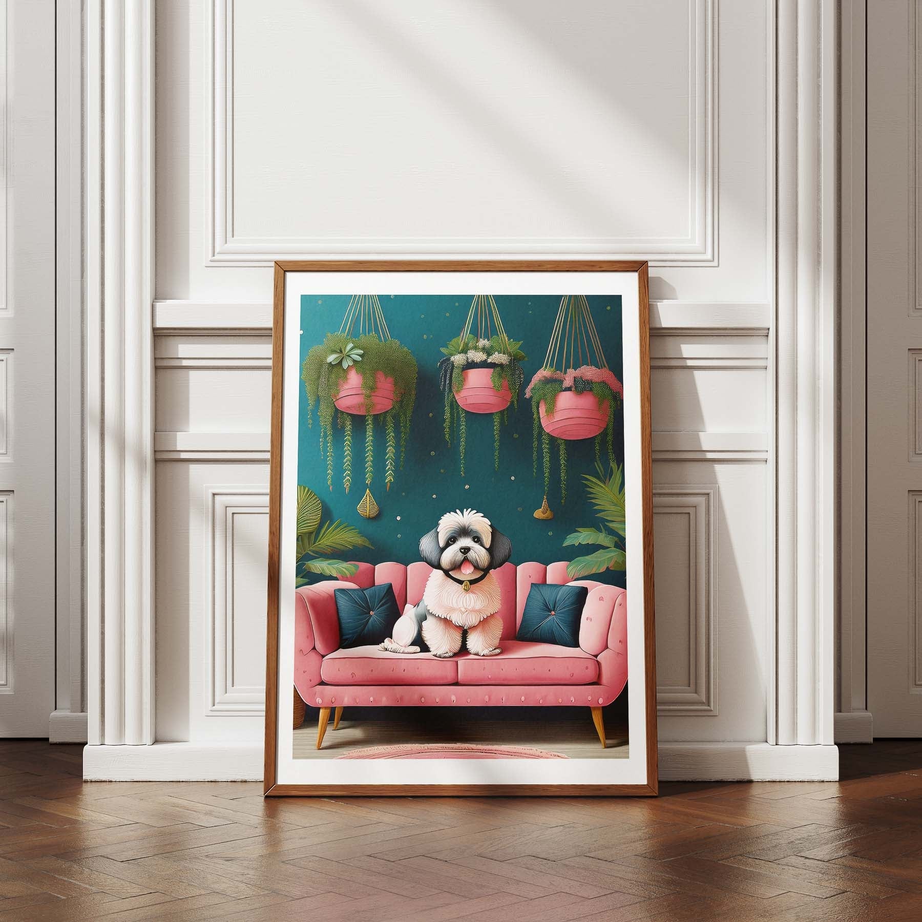 Bichon Frise Just Lounging Around image 4