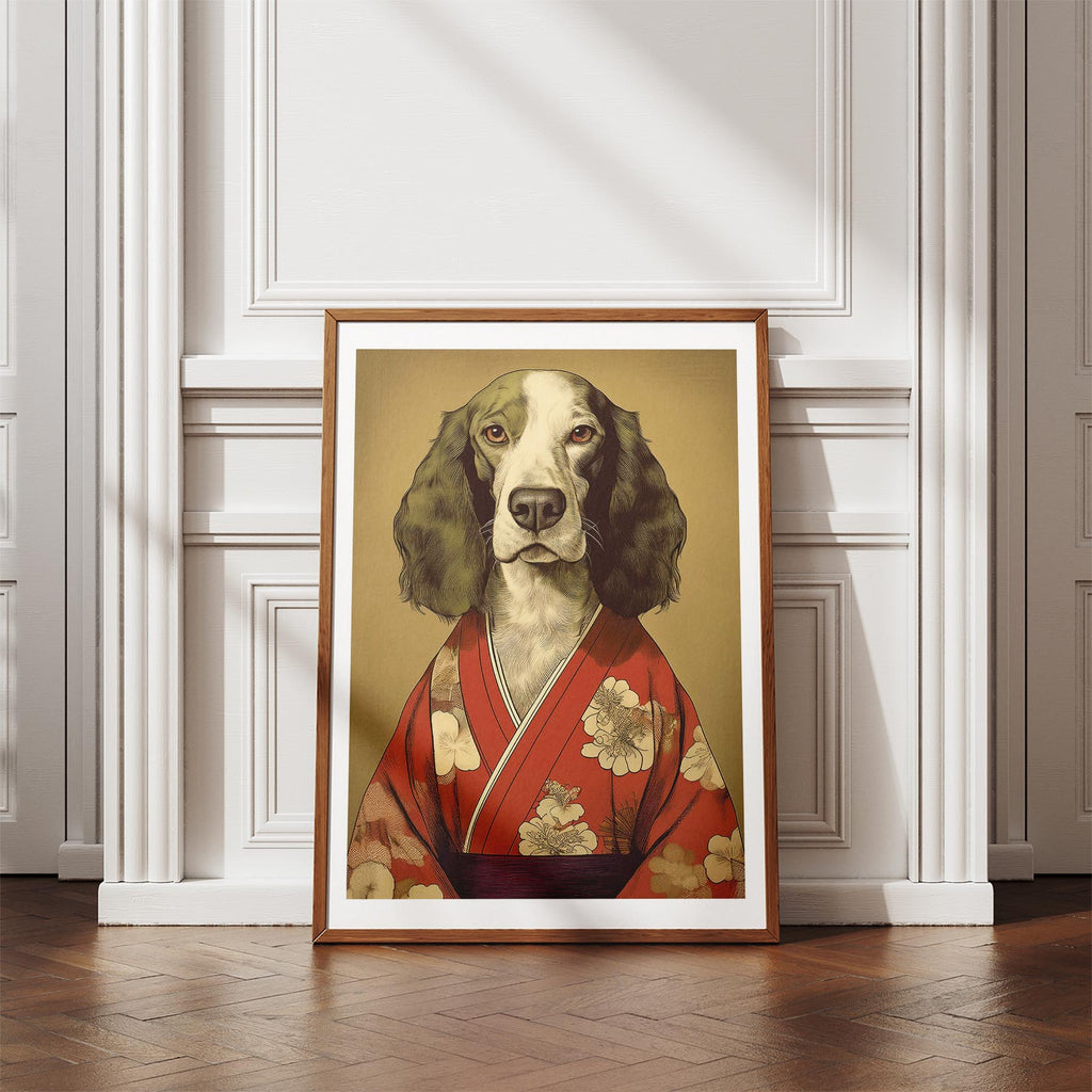 Irish Setter Japanse Kimono Dog Series image 4