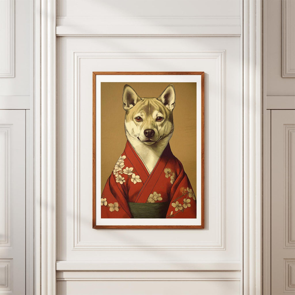 Shiba Japanse Kimono Dog Series image 3