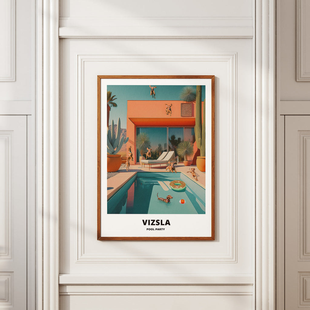 Vizsla Pool Party image 2