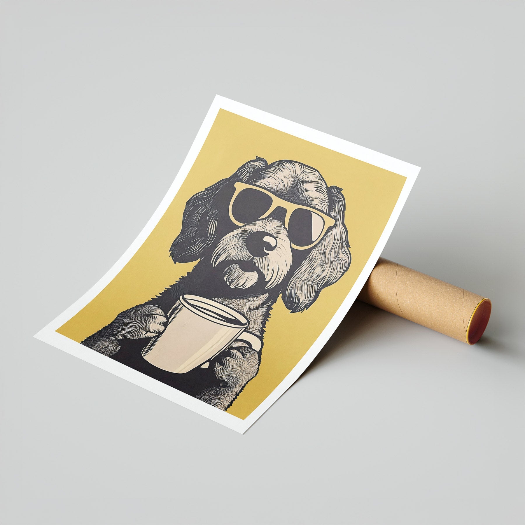 Havapoo Chillin Coffee Dog image 7