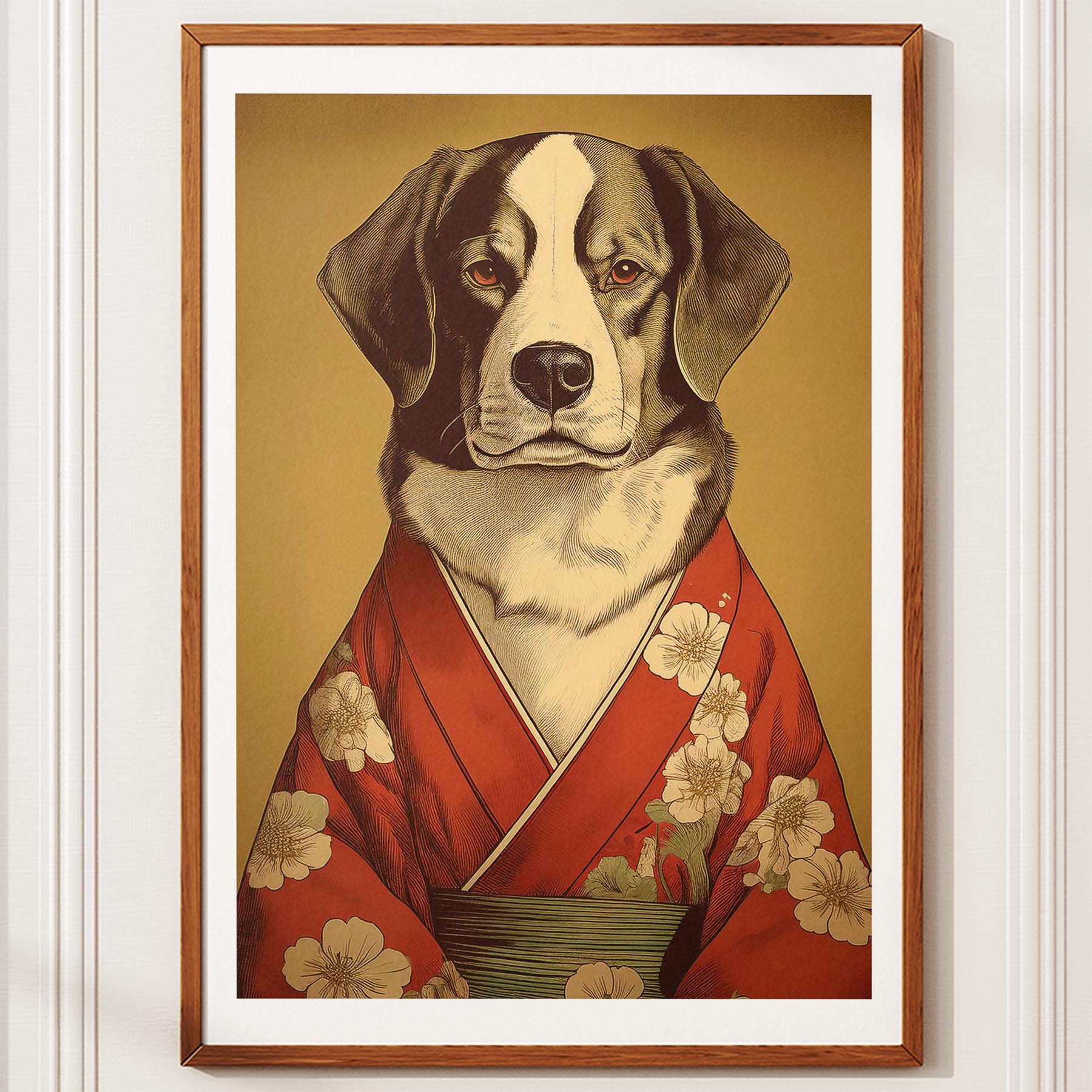 Bernese Mountain Dog Japanse Kimono Dog Series image 10