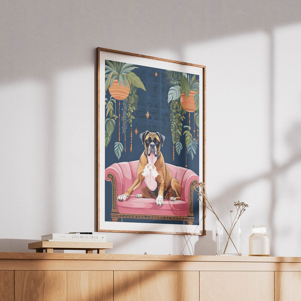 Boxer Just Lounging Around image 6