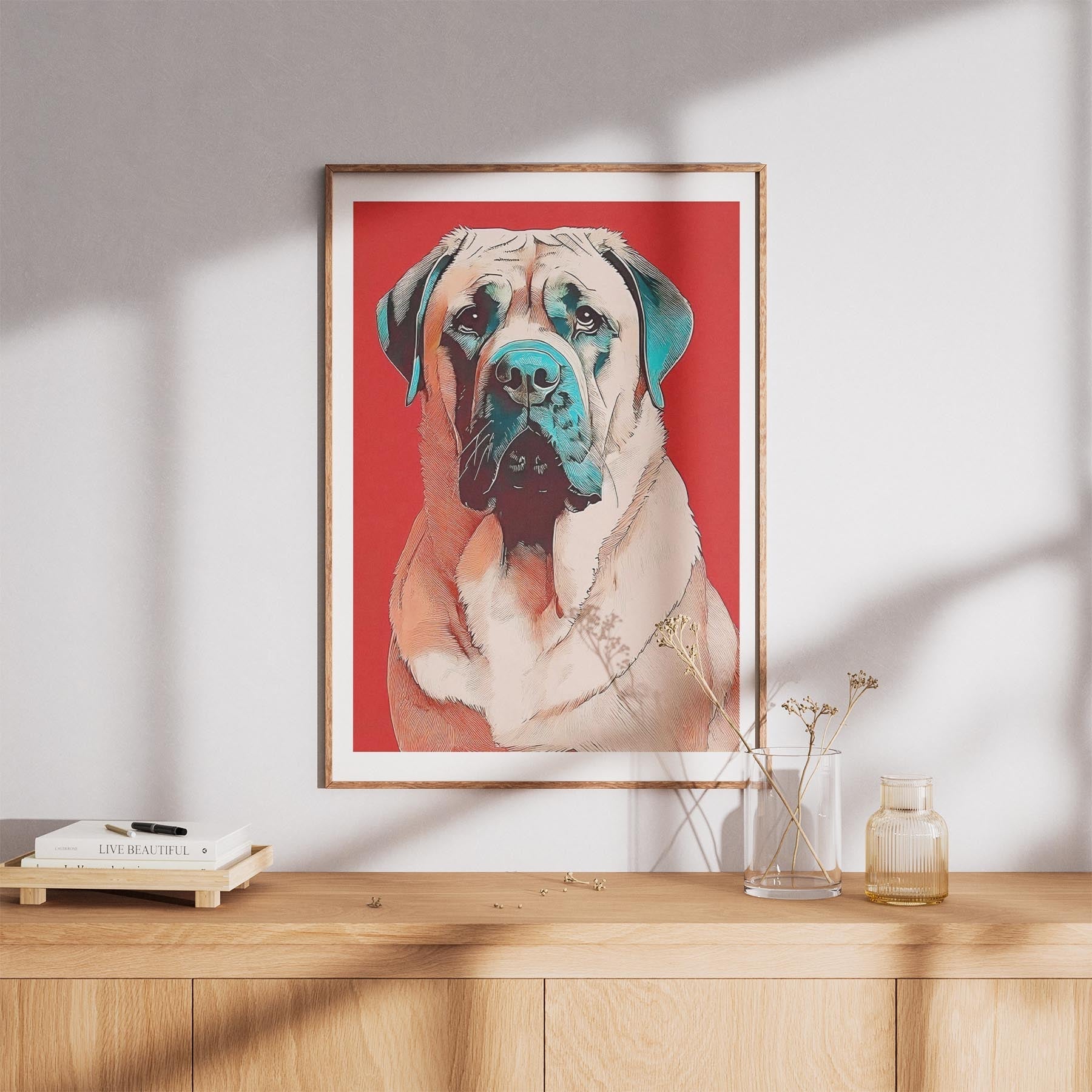 Mastiff Red Dog Series image 8