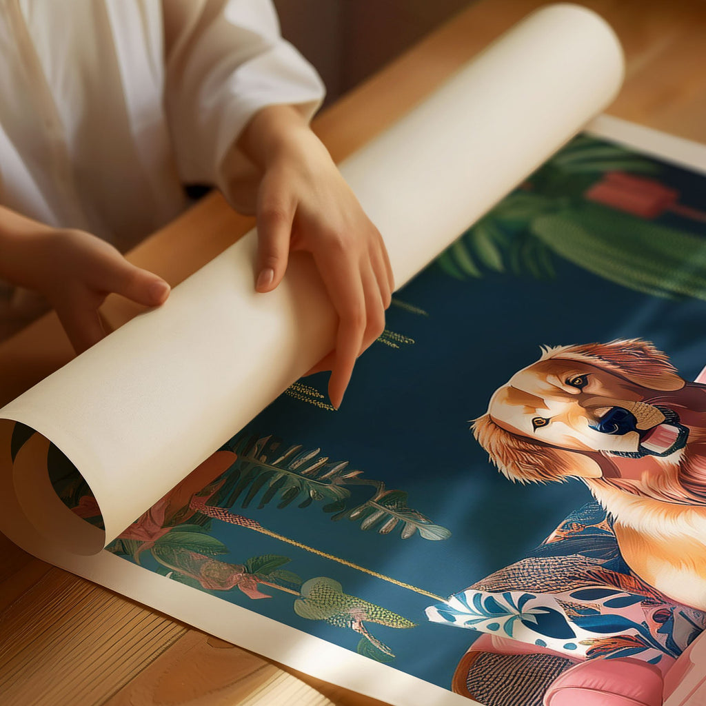 Golden Retriever  Just Lounging Around 2 image 3