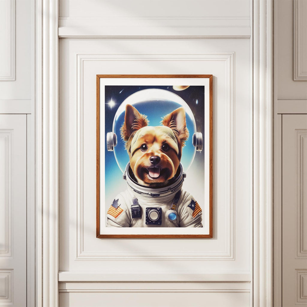 Yorkshire Terrier Astronaut Dog Series image 3