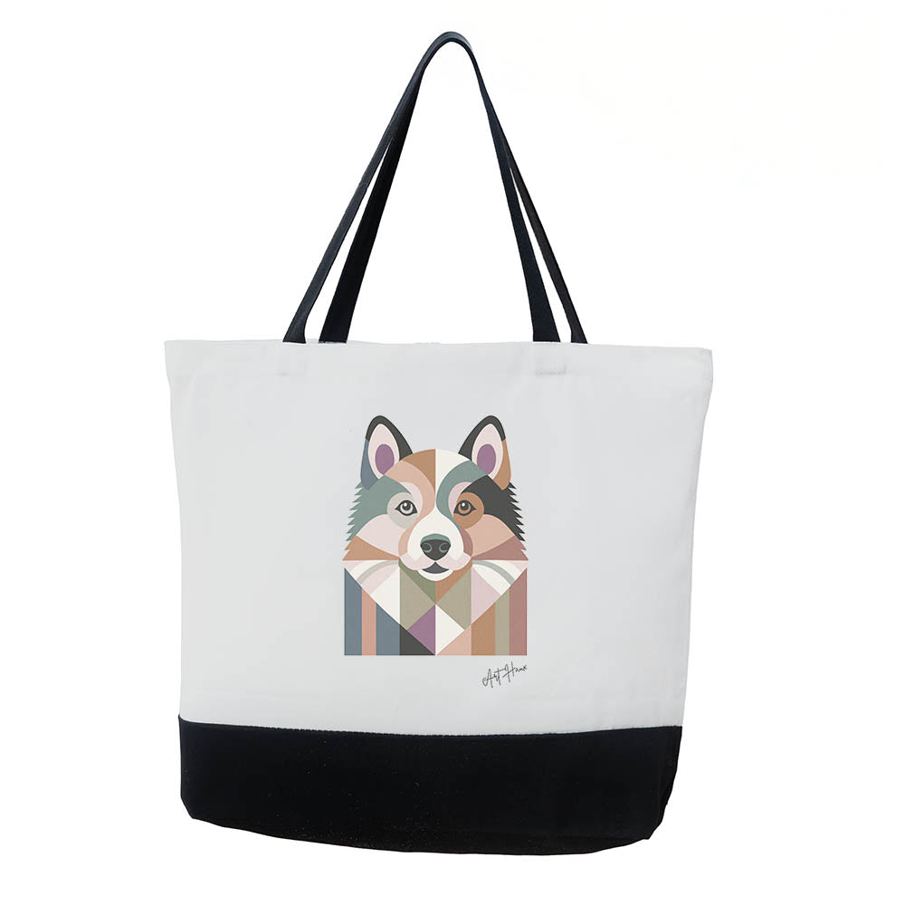 American Eskimo Dog Vintage Chic Graphic Bag image 0