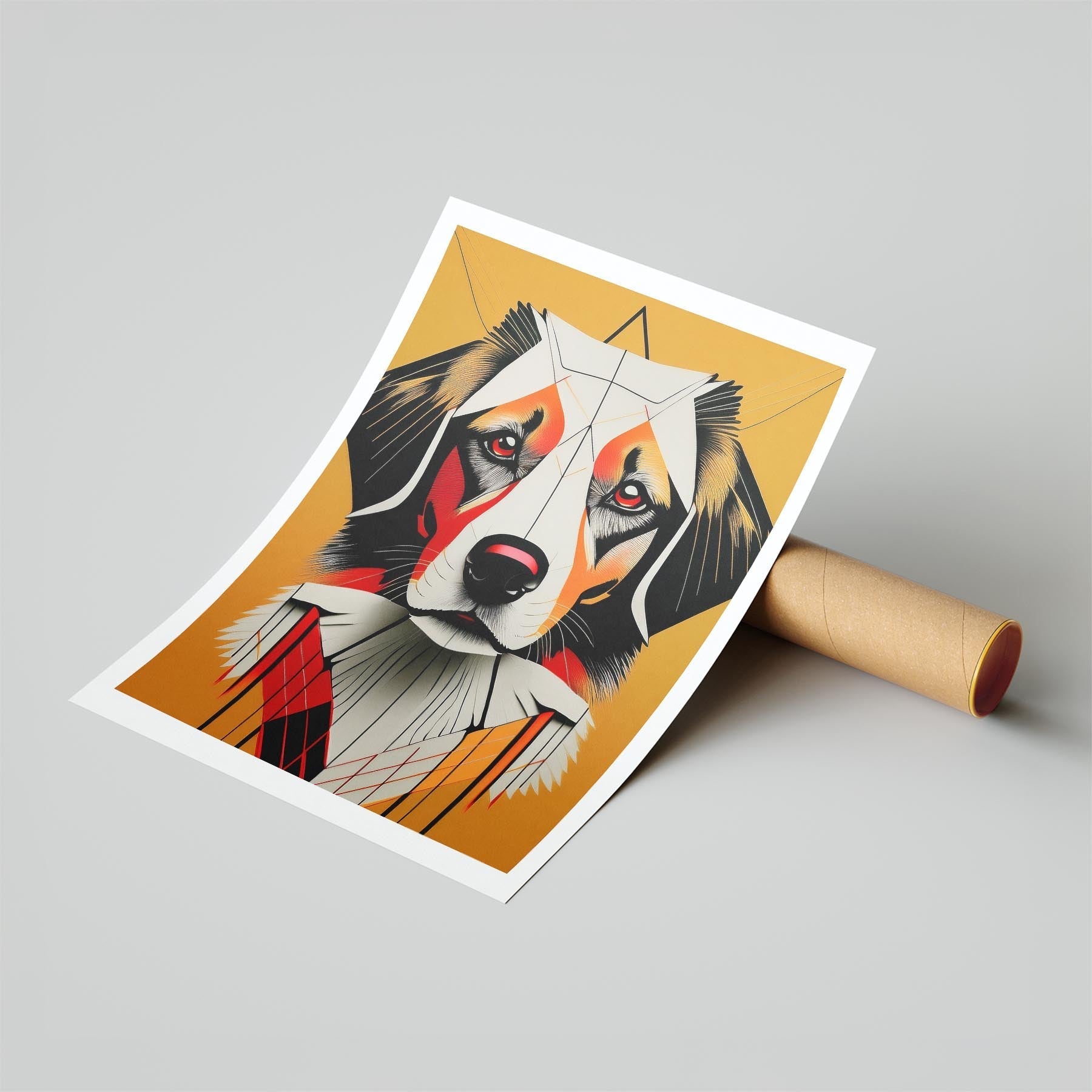 Maremma Geometric Orange Series image 6