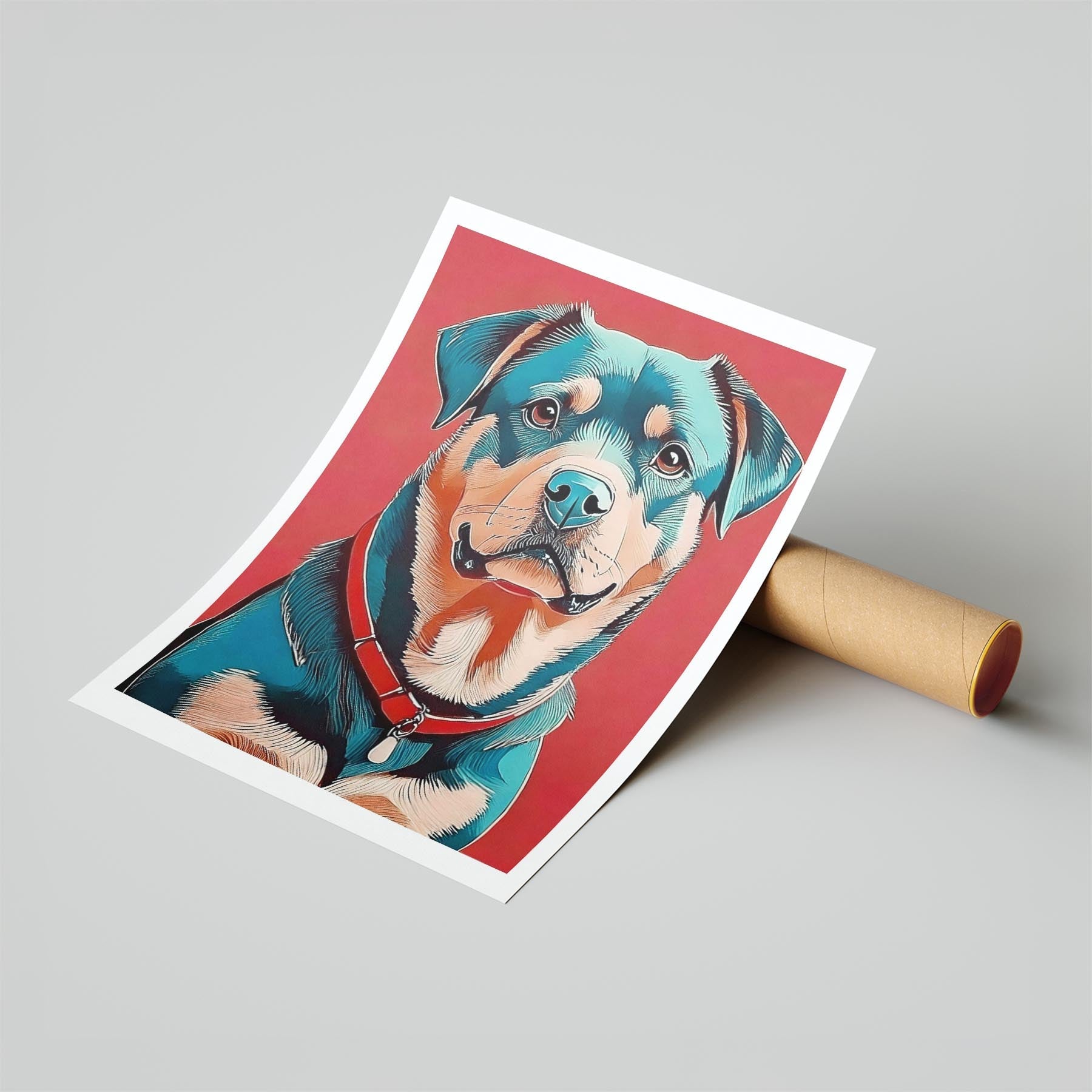 Rottweiler Red Dog Series image 6