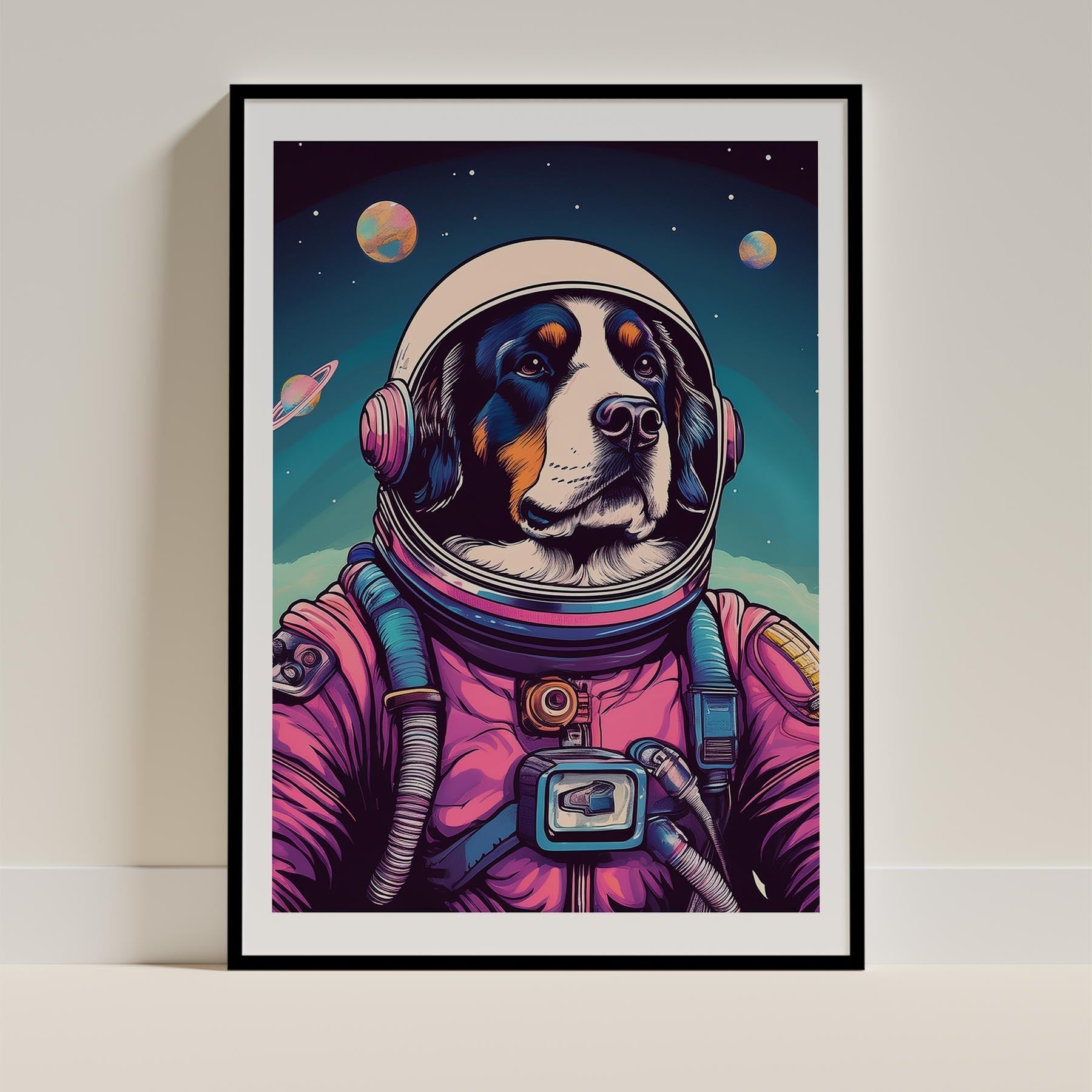 Bernese Mountain Dog Space Dogs Series image 0