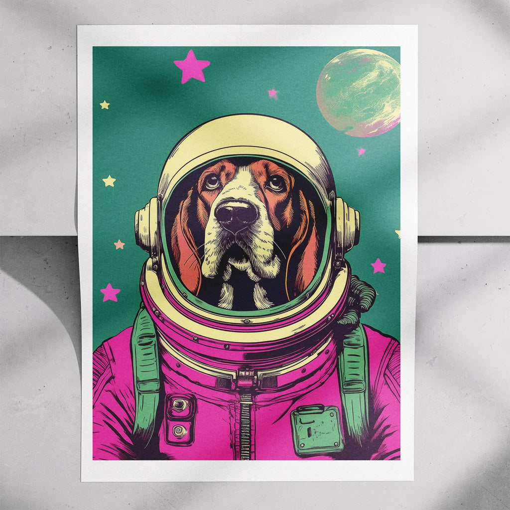 Basset Hound Space Dogs Series image 7