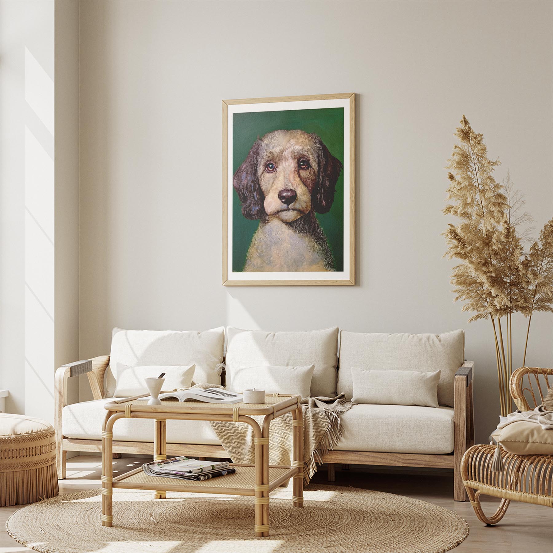 Groodle Green Painted Series image 2