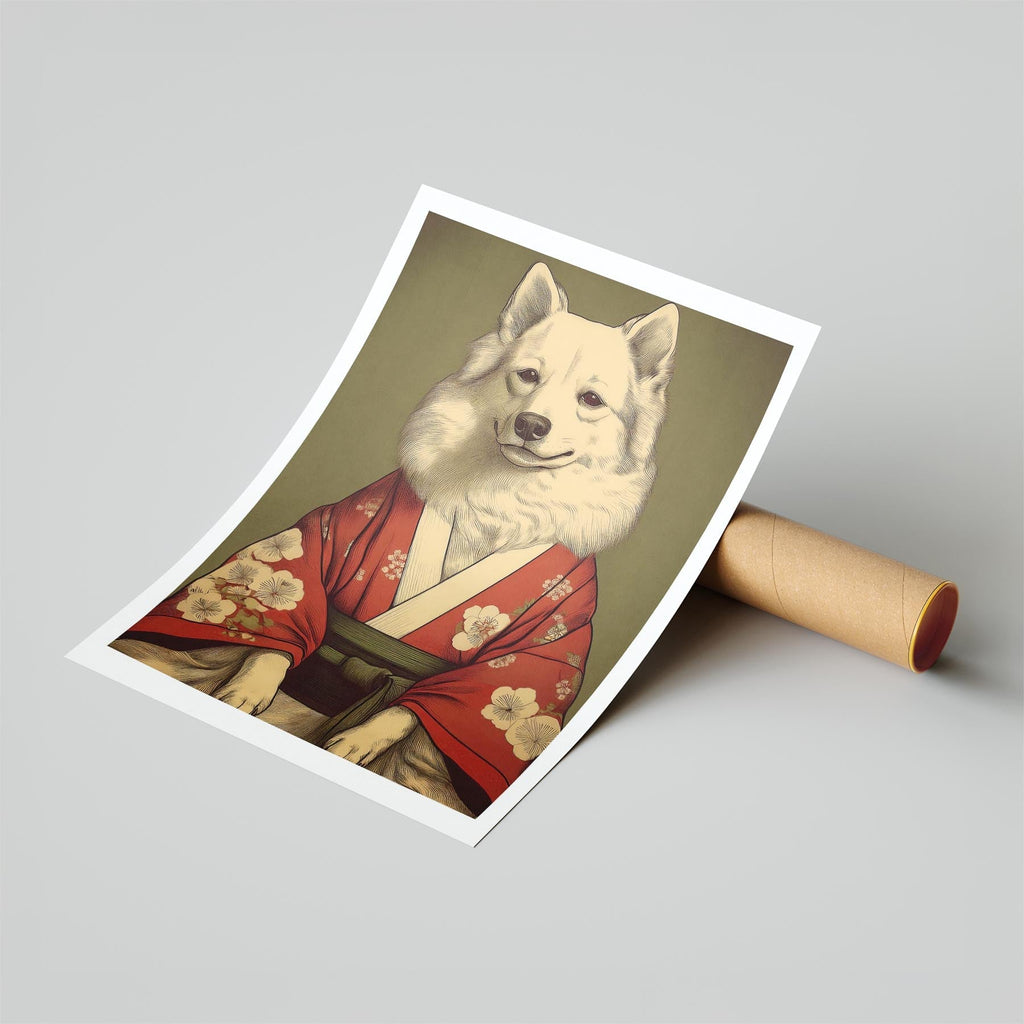 Samoyed Japanse Kimono Dog Series image 6