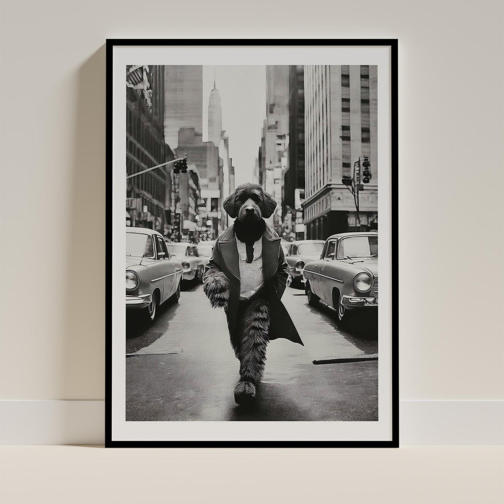 Curly Coated Retriever Doggy Dean Series image 0