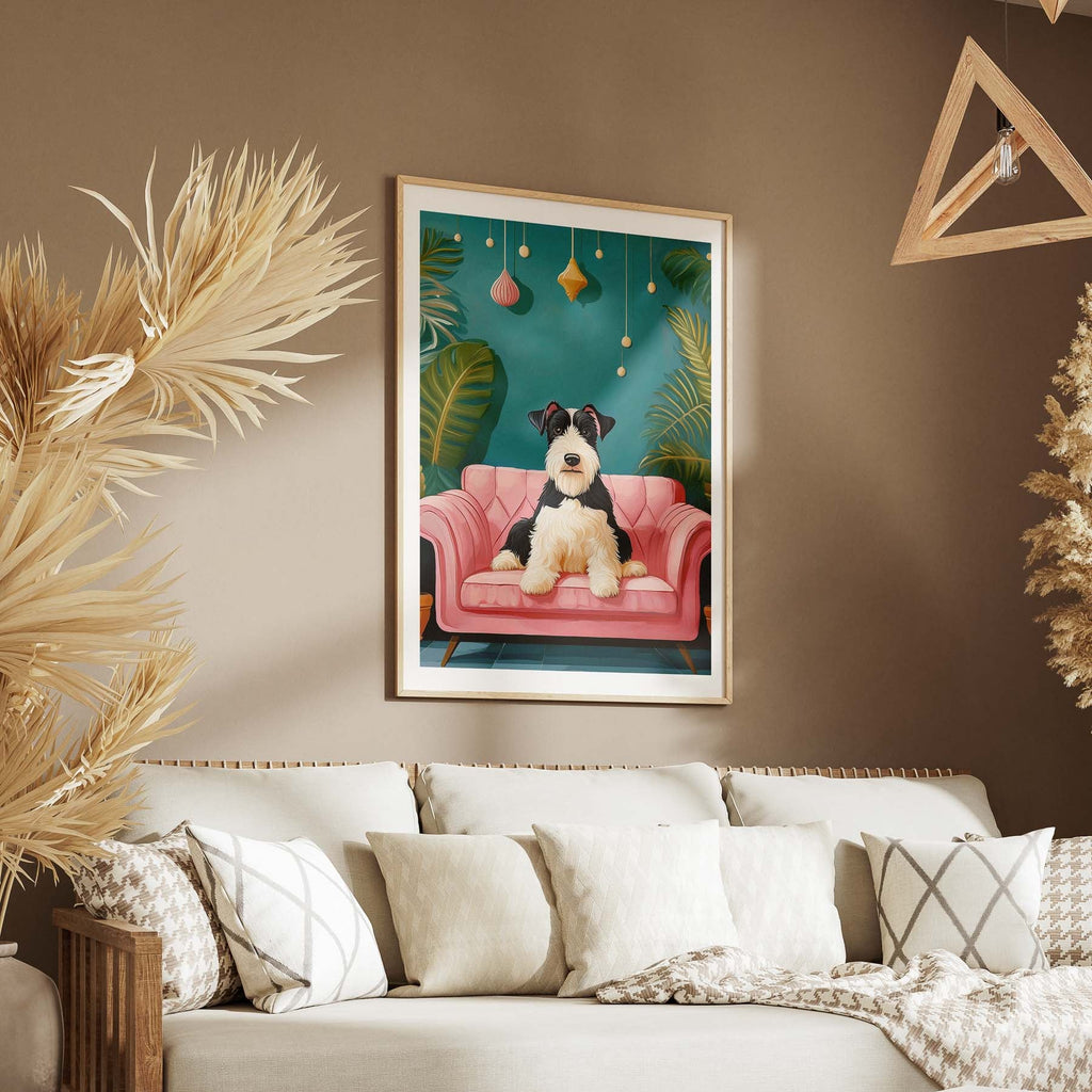 Fox Terrier  Just Lounging Around image 5