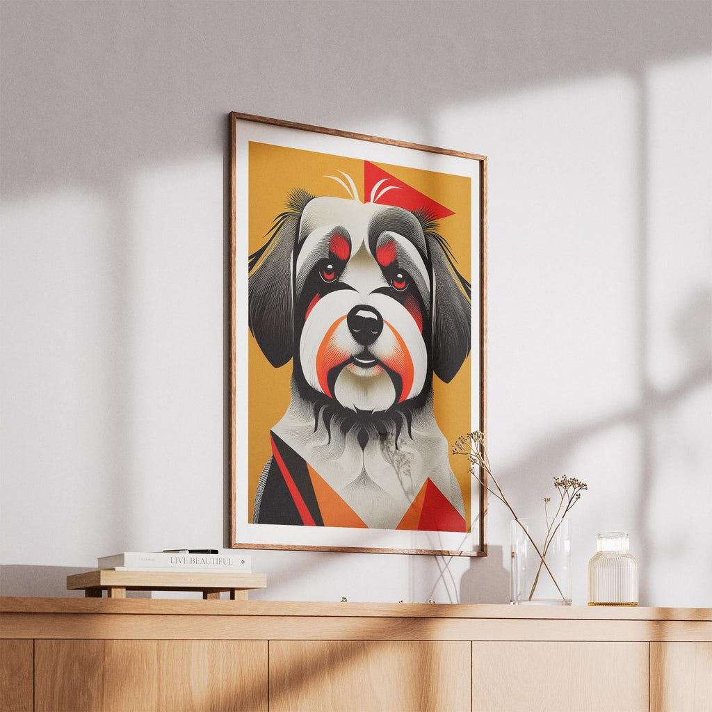 Havanese Geometric Orange Series image 5