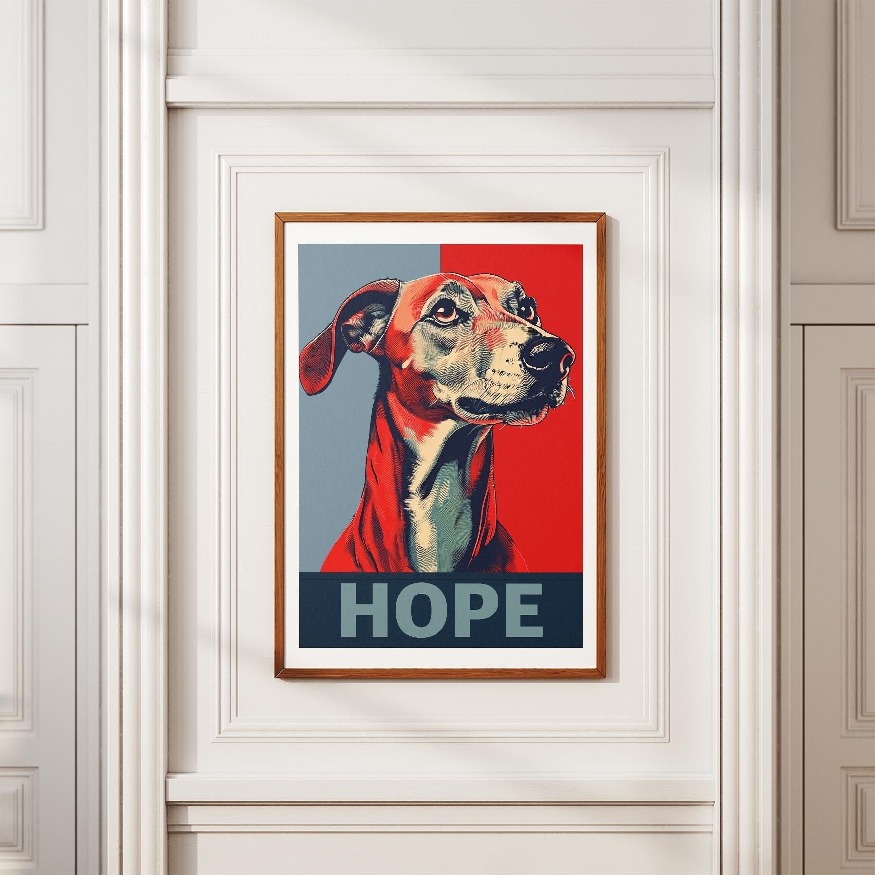 Greyhound HOPE Series Inspired by the Obama Poster image 3