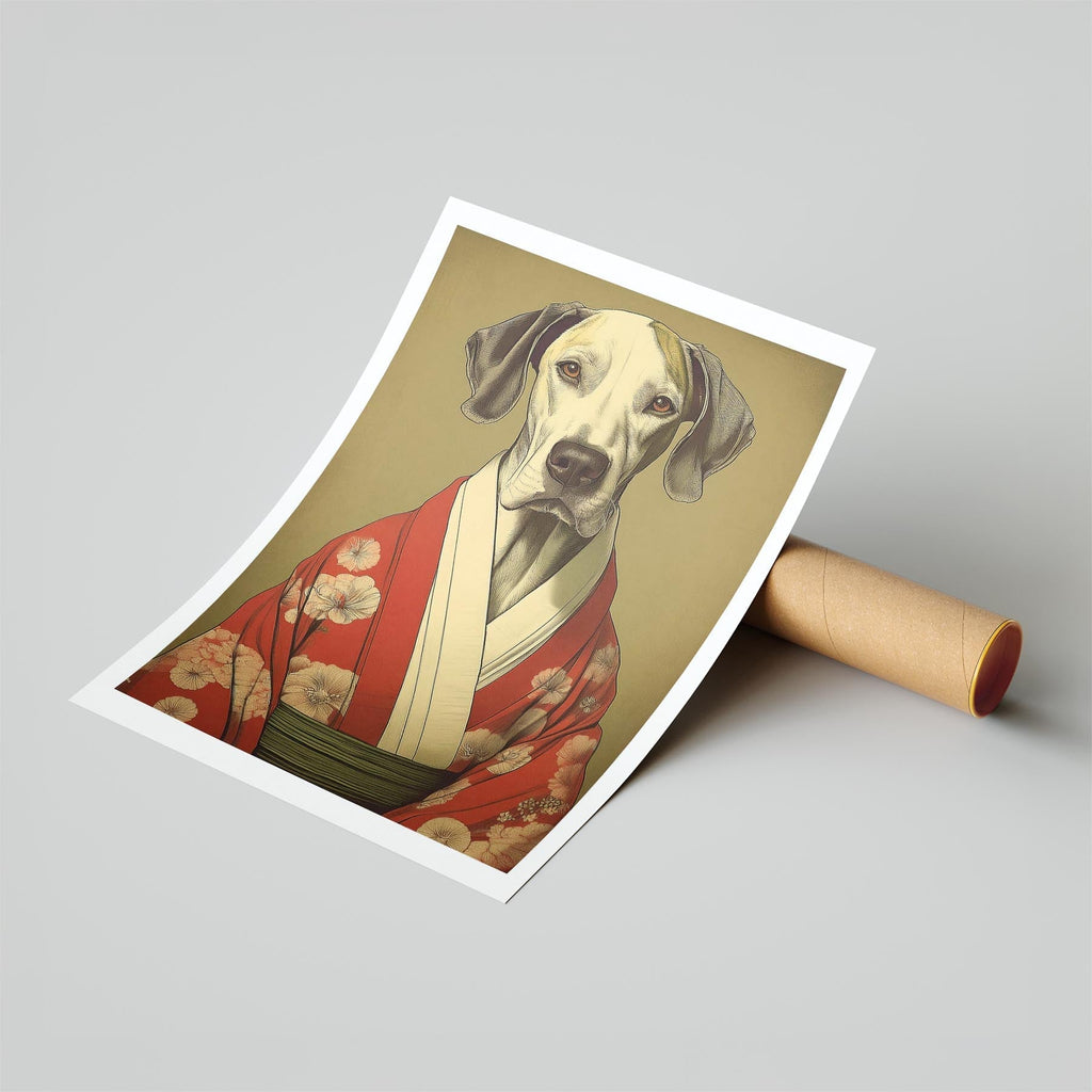 Great Dane Japanse Kimono Dog Series image 6